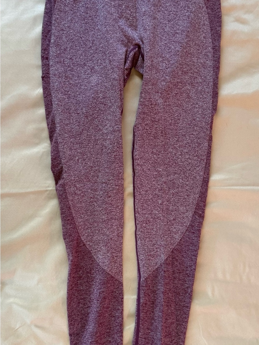 Gymshark Plum Heathered Performance Leggings